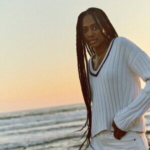 Faherty Game Set Cricket Sweater In Optic White